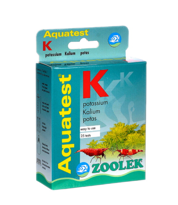 ZOOLEK AQUA TEST K POTAS 25 pomiarów